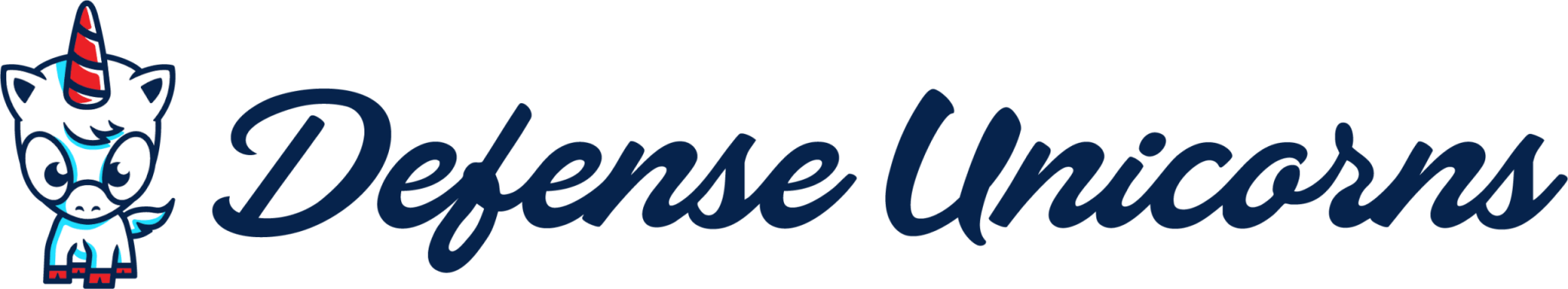 Defense Unicorns Horizontal Wordmark - Dark